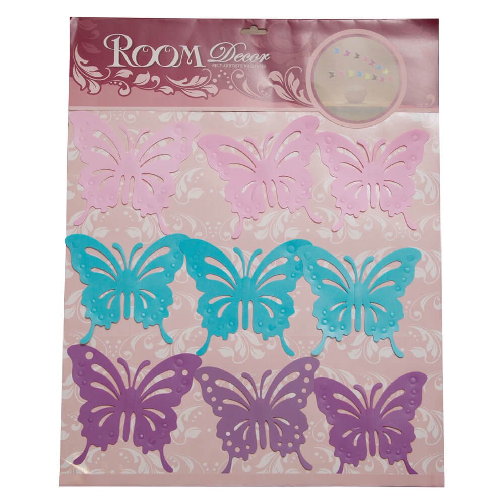 Download 3d Butterfly Wall Art Littlenests